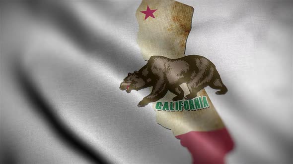 California Flag Angle