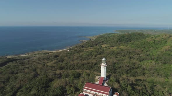 Cape Bojeador Lighthouse. Philippines, Luzon