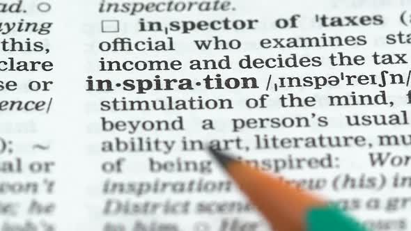 Inspiration Word Definition in English Dictionary, Ability to Create Artwork