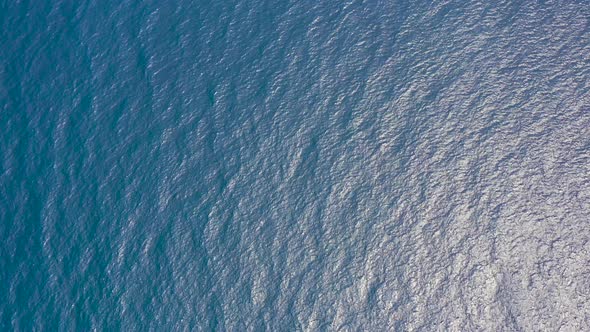 Sea Surface Aerial View.