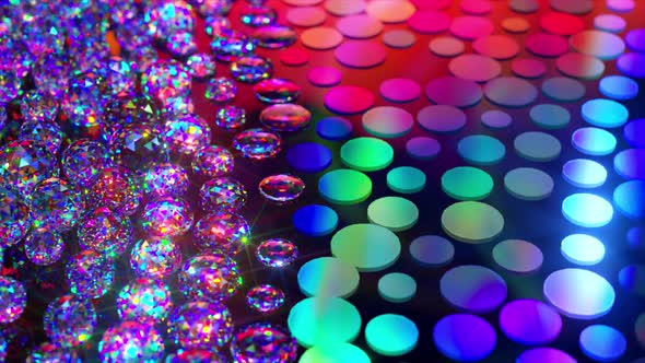 Colorful Bubbles Explode