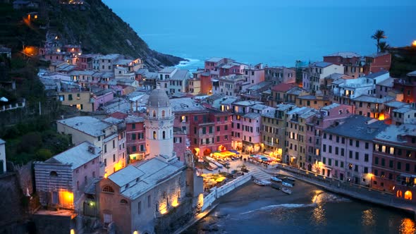 Vernazza Village, Cinque Terre, Liguria, Italy