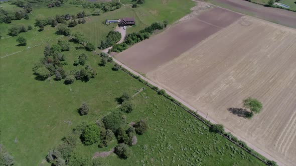 Farm next to the water