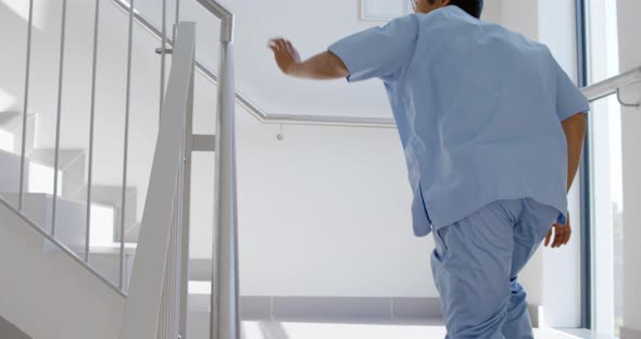 Medical professional at work alt