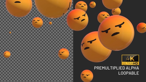 3D Mad Emojis