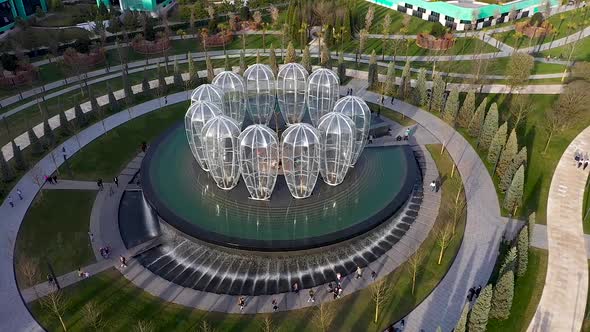 Krasnodar Park Architecture From the Air