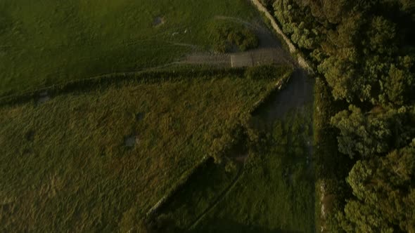 Scilly Isles Countryside and Coast at Sunset