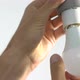 Repairman hands screwing bulb into lampholder, household routine - VideoHive Item for Sale