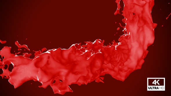 Twisted Red Paint Splash V4 alt