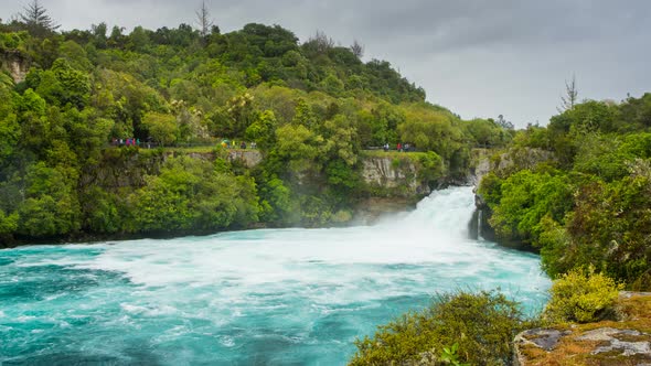 Huka Falls in New Zealand