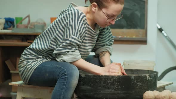 Work on the Pottery Wheel