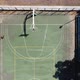 Top View Basketball Player Plays With Ball on Basketball Court on Street - VideoHive Item for Sale