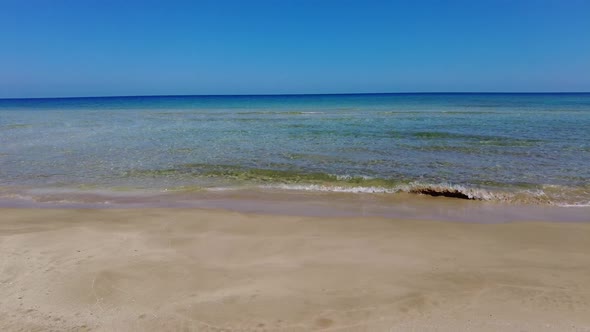 Amazing sandy beach.