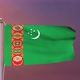 Turkmenistan Flag 4k - VideoHive Item for Sale