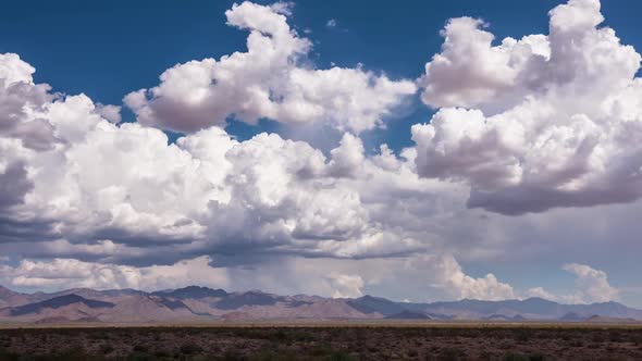 Time Lapse Desert Clouds