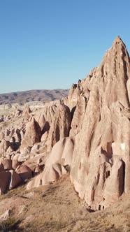 Cappadocia Landscape Aerial View