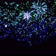 Concept 8-F1 View of the Realistic Fireworks in the Night Sky - VideoHive Item for Sale