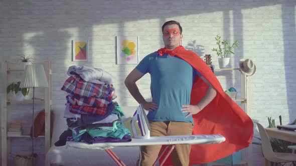 Man Householder Superhero Ironed All Things