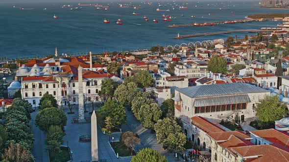 Sultanahmet Square in Istanbul, Turkey