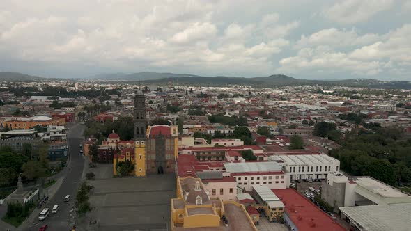 Temple of San Fransico aerial view