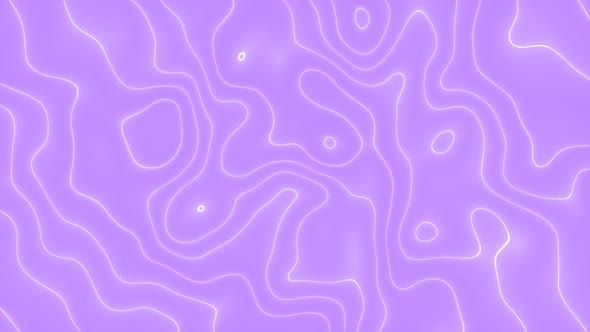 White Purple Color Neon Light Liquid Animated Background