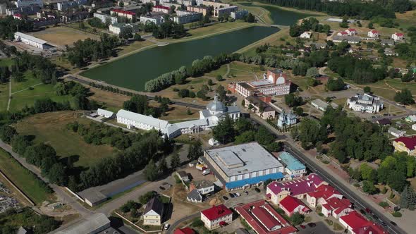 the Church of Saint Teresa of Avila is a Catholic Church in Shchuchin and the Center of Shchuchin