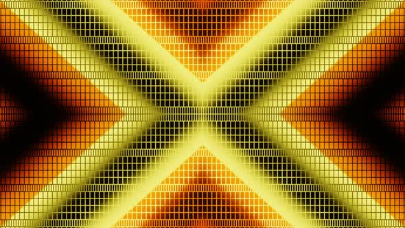 Orange and Black Seamless Vj Loop Animation