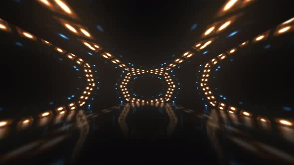 Abstract DJ Lights Show