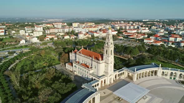 Cathedral Complex and Church in Fatima Portugal