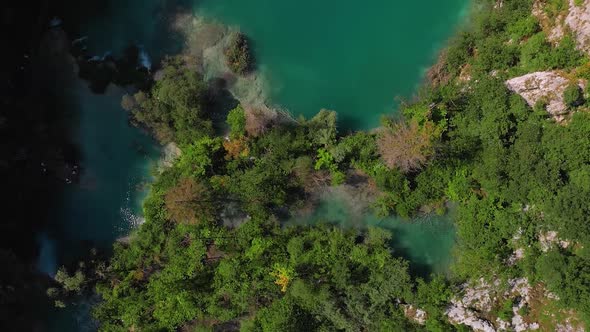 Aerial View of Croatian Nature