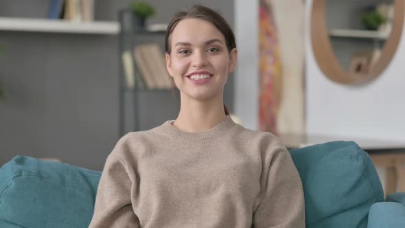 Portrait of Woman Smiling at the Camera