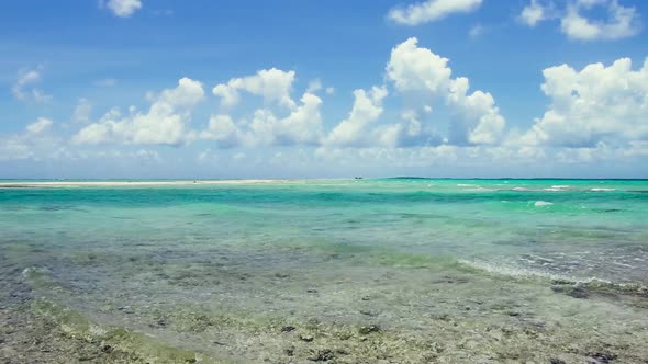 Lagoon at Tropical Beach in French Polynesia 47