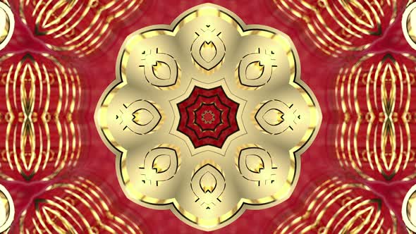 Hypnotic kaleidoscope or mandala