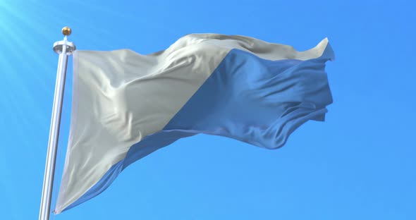 El Bierzo Region Flag, Spain