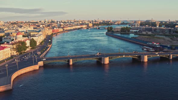 Aerial View of St Petersburg