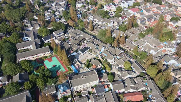 Zhujiajiao Ancient Town, Aerial Buildings