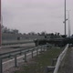 Wrecked Tank on the Highway - VideoHive Item for Sale