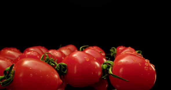 Super Macro Red Tomatoes 