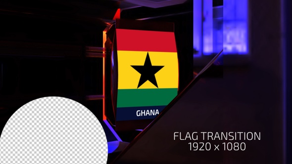 Ghana Flag Transition