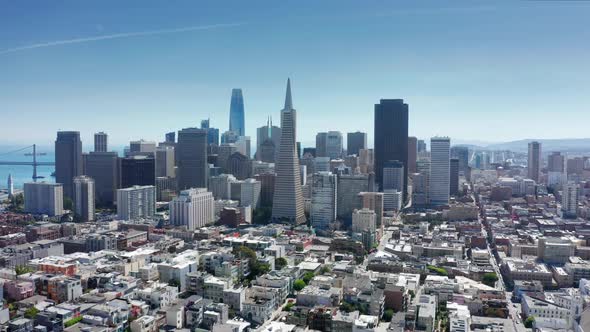 Famous San Francisco City Landscape