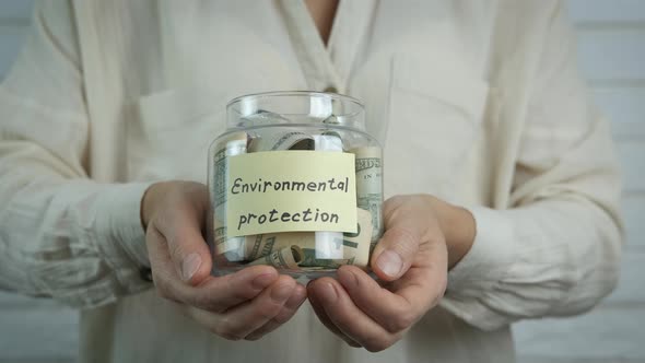Donate Money for Environment Protection.