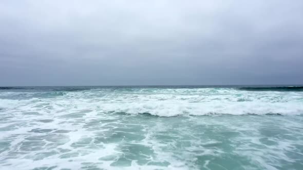 Black Beach Waves 