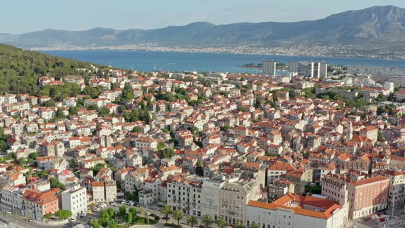 Aerial View Split Croatia