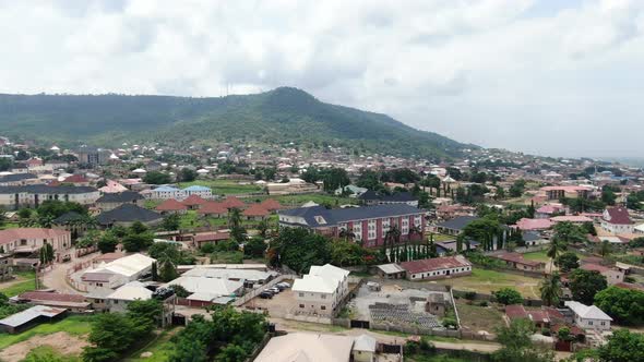 Shot of area View of Lokoja, Kogi State Nigeria