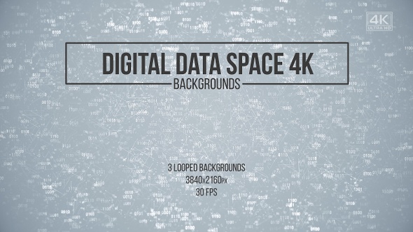 Digital Data Space Backgrounds