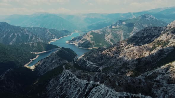 Hidden Lake, Amazing Drone Footage