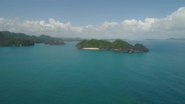 Seascape Caramoan Islands Camarines Sur Philippines