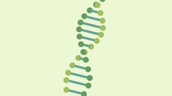 Spiral Dna Molecular Background