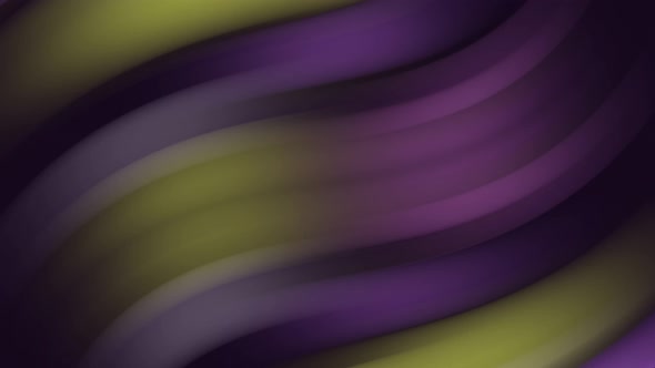 Yellow And Purple Abstract Wave Effect 4K Moving Wallpaper Background