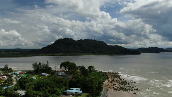 The Beaches at the most southern part of Borneo Island